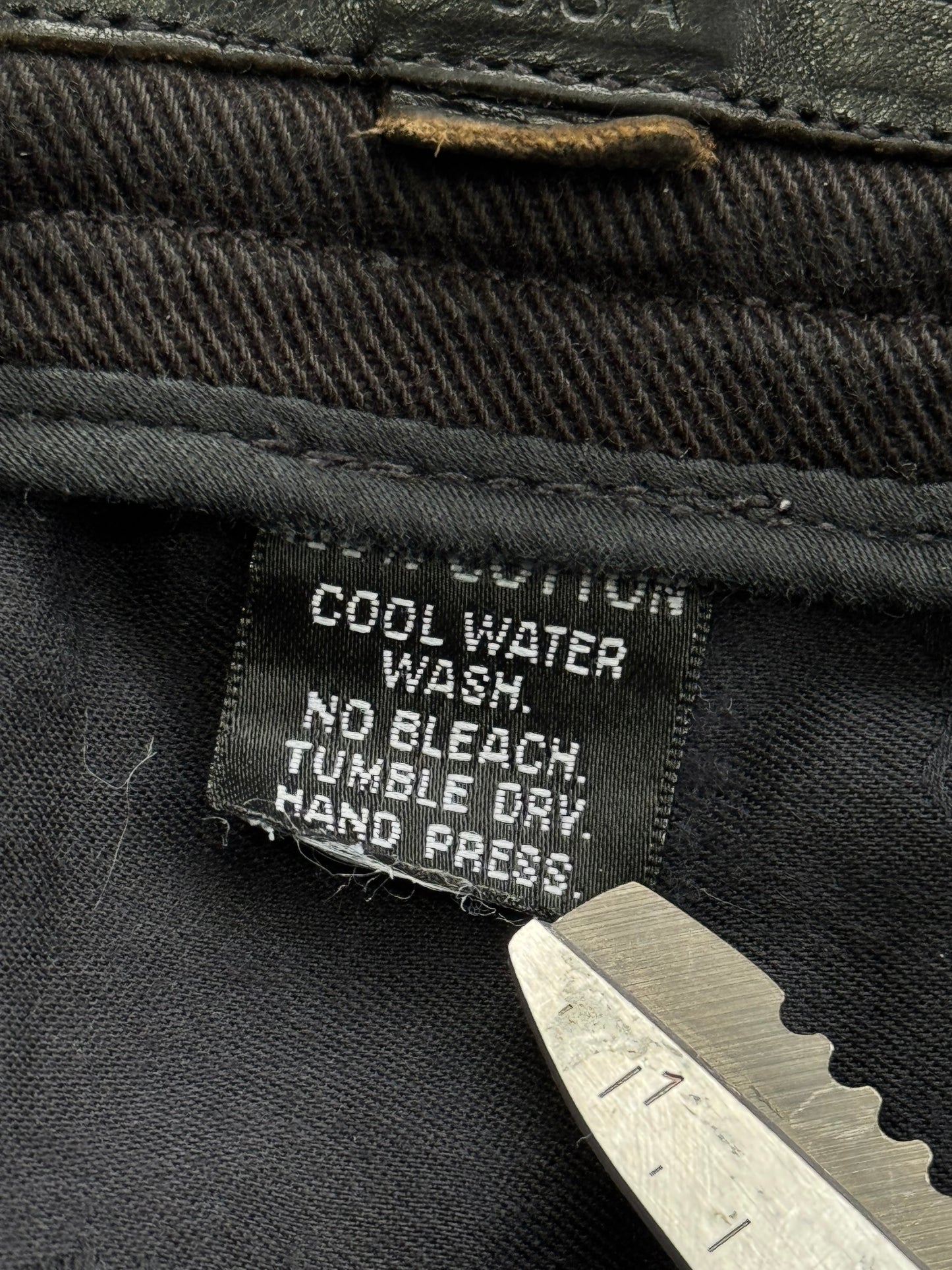 Vintage Chrome Hearts ‘Fleur Knee’ Flare Pants