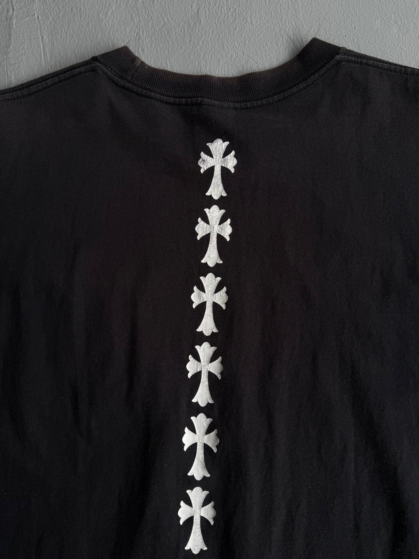 Vintage Chrome Hearts Spine Cross tee