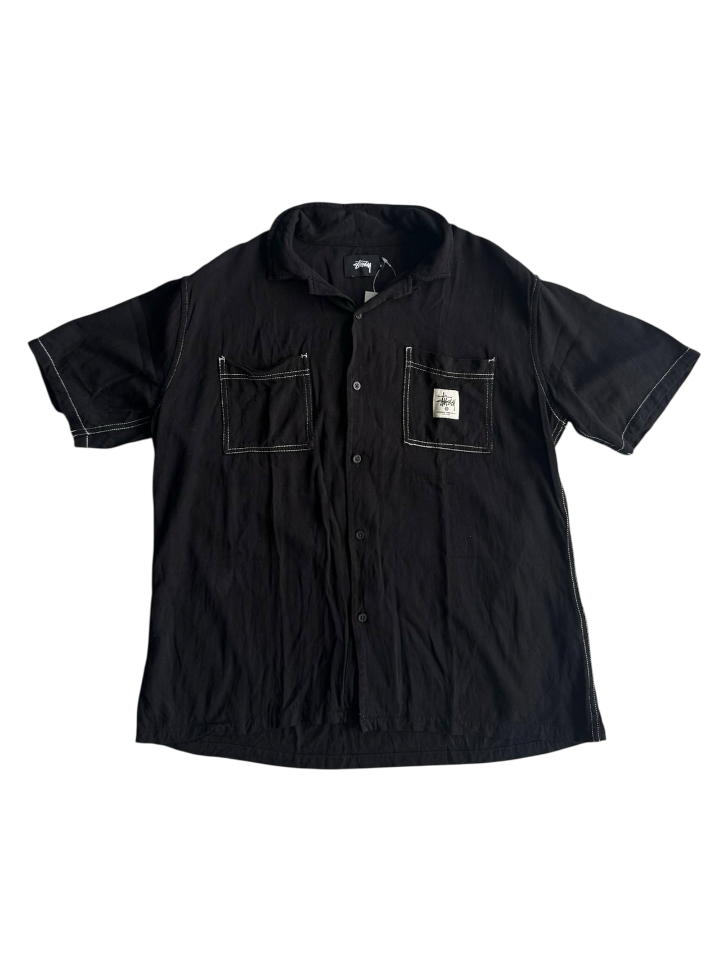 Stussy ‘Contrast Stitch’ Polo Buttondown