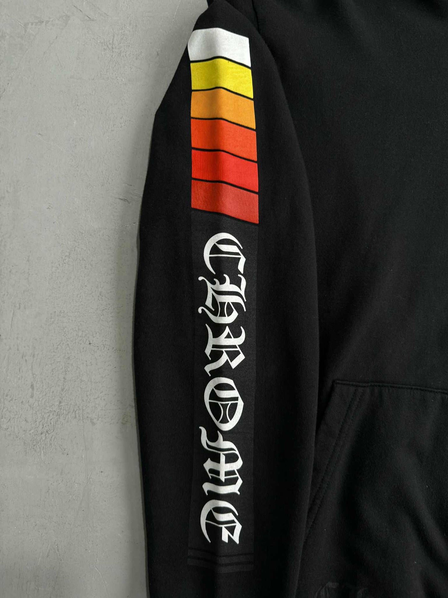 Chrome Hearts Made In Hollywood Gradient Logo Pullover Hoodie