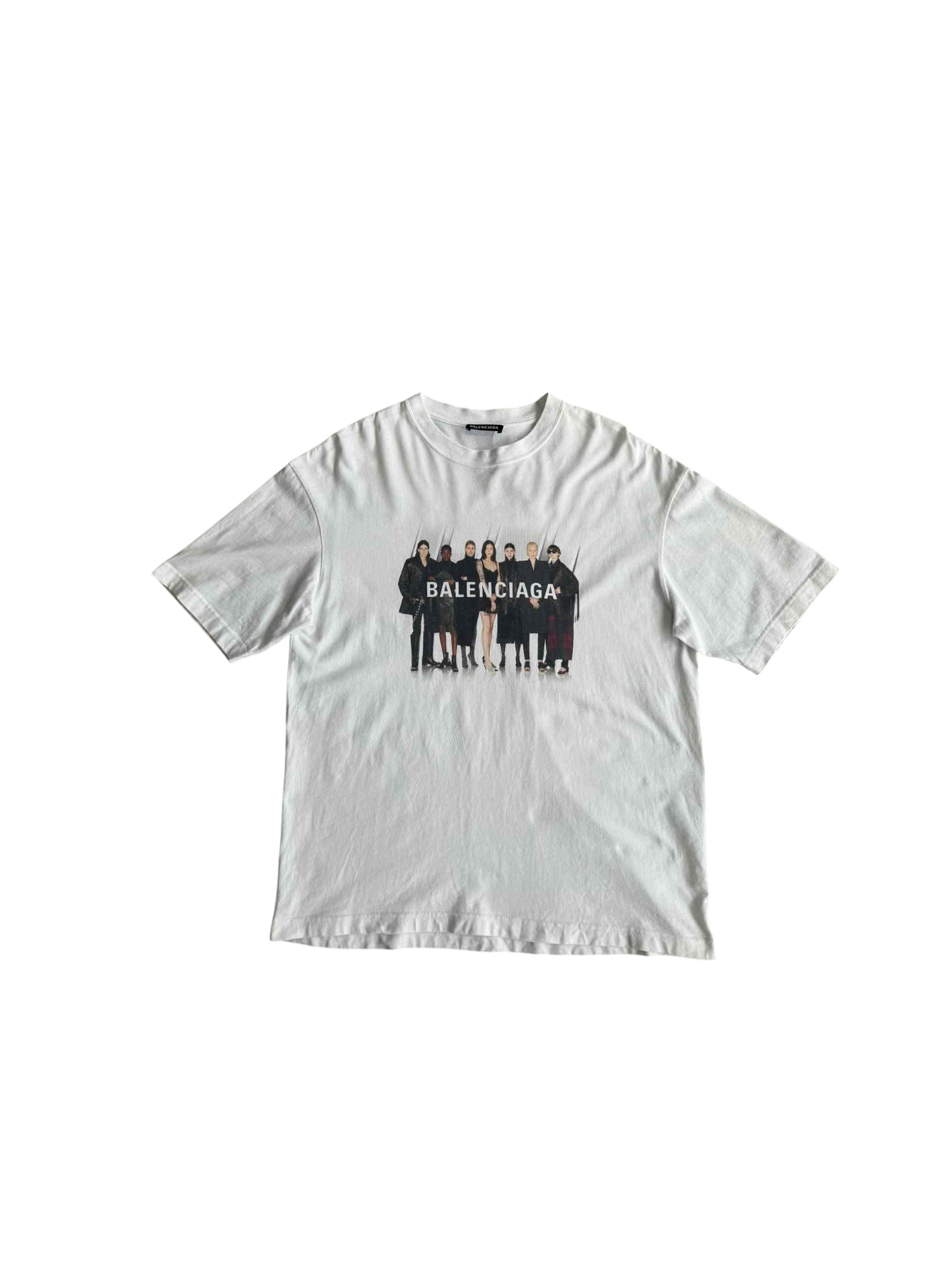 Balenciaga Real Model White Oversized Shirt