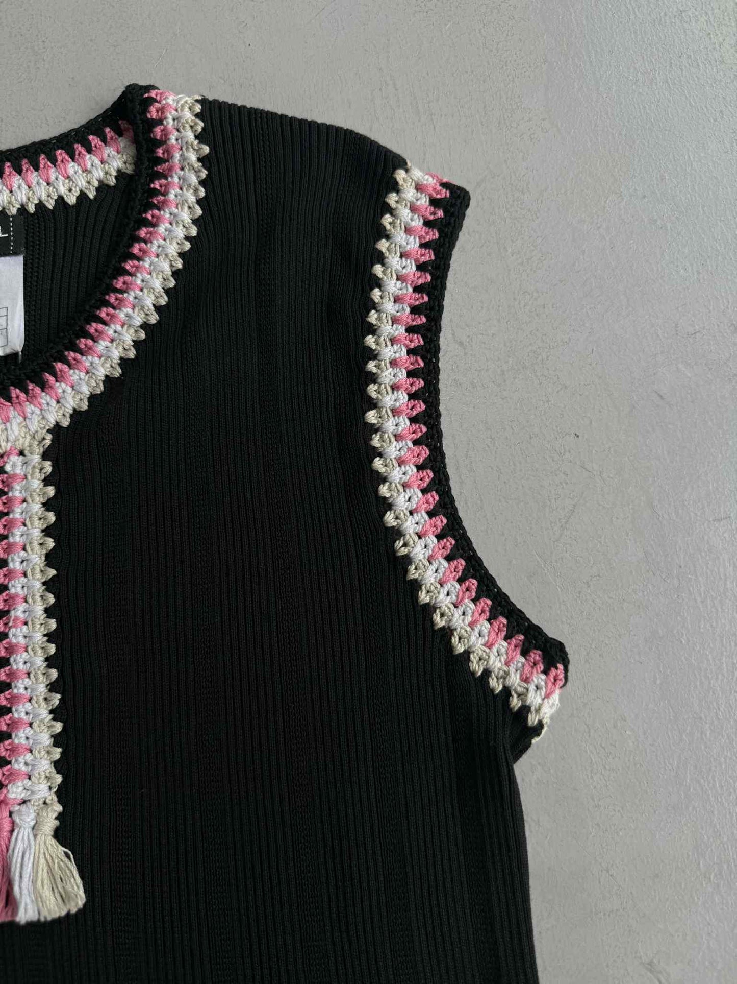 Chanel Vintage Sleeveless Shirt