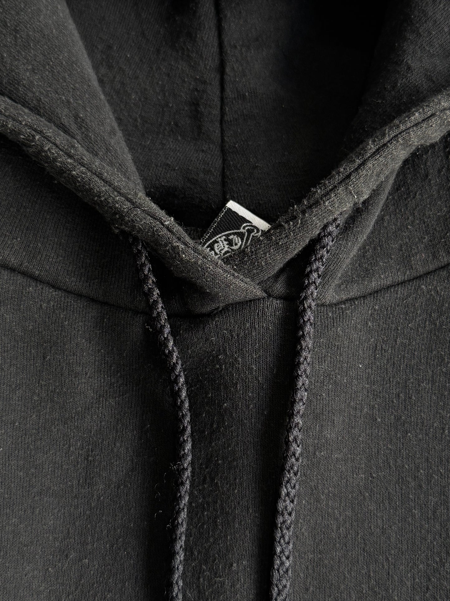 Vintage Chrome Hearts Scroll Logo Hoodie