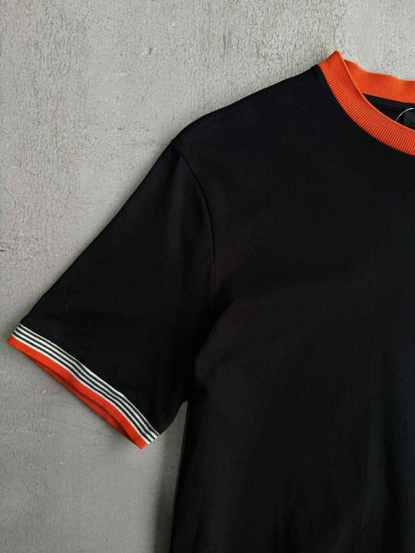 Prada Orange Neckline Shirt
