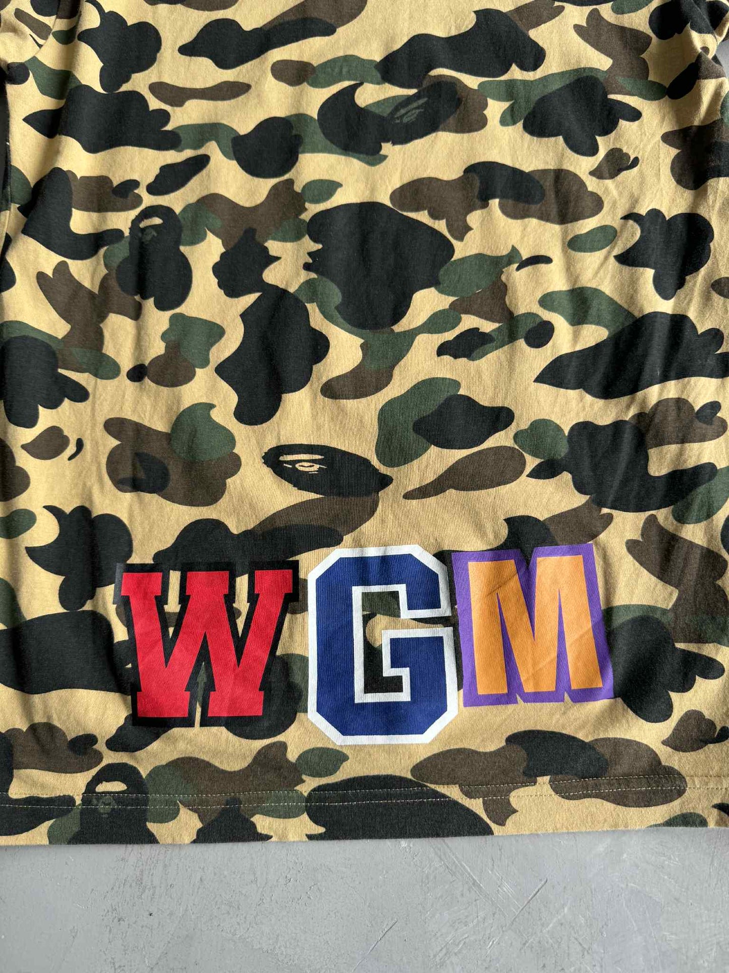 Bape Shark 1st camou Tee