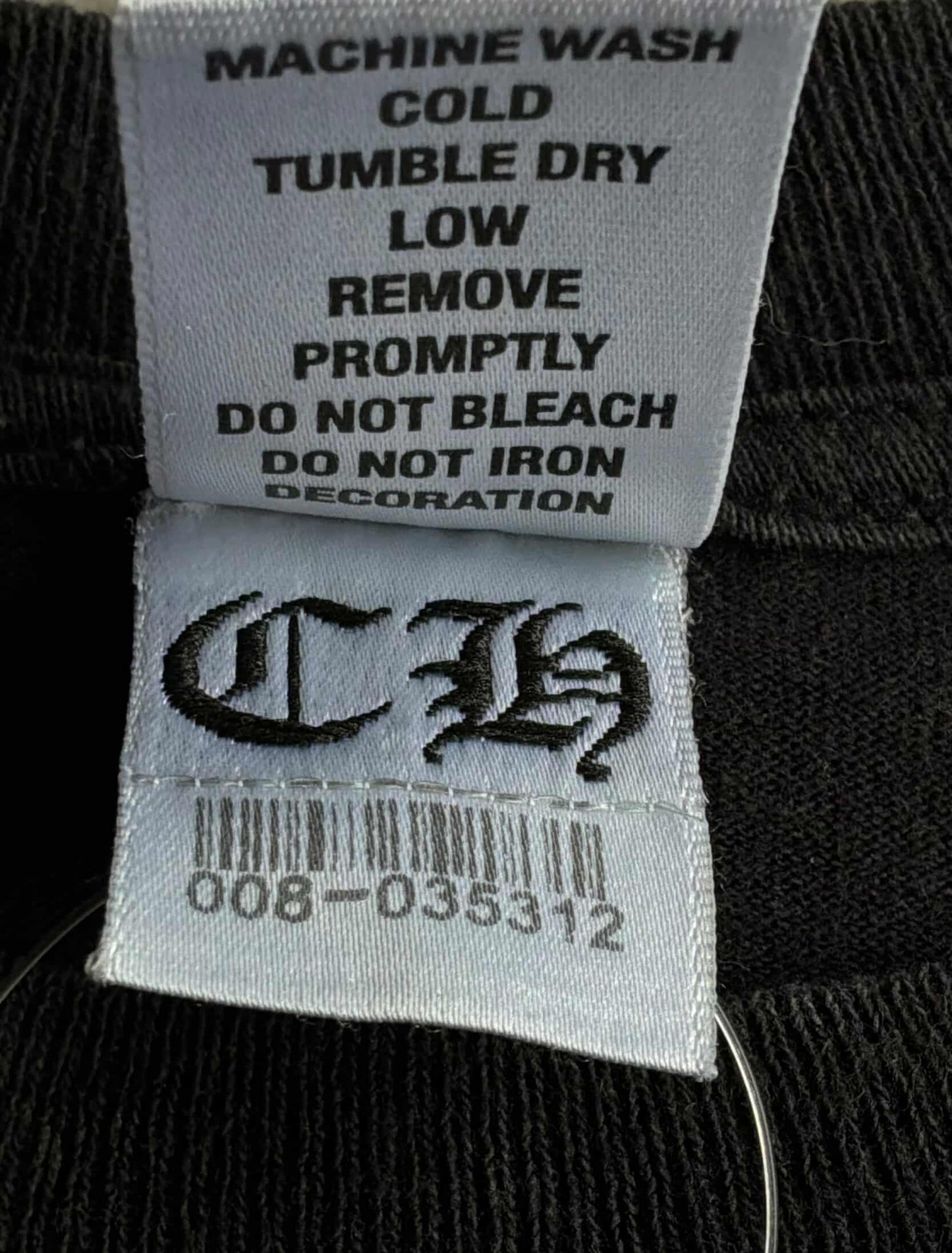 Chrome Hearts 2000’s Spine Cross Tee