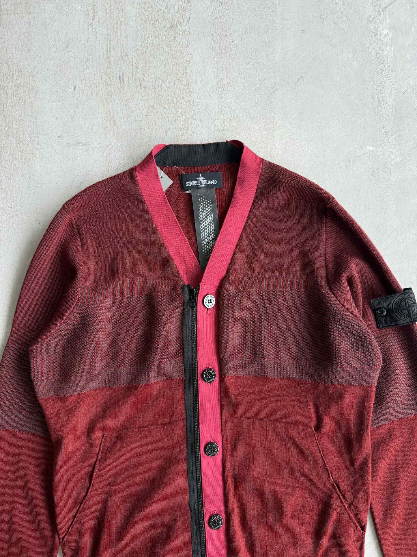Stone Island Shadow Project Zip Knit Cardigan