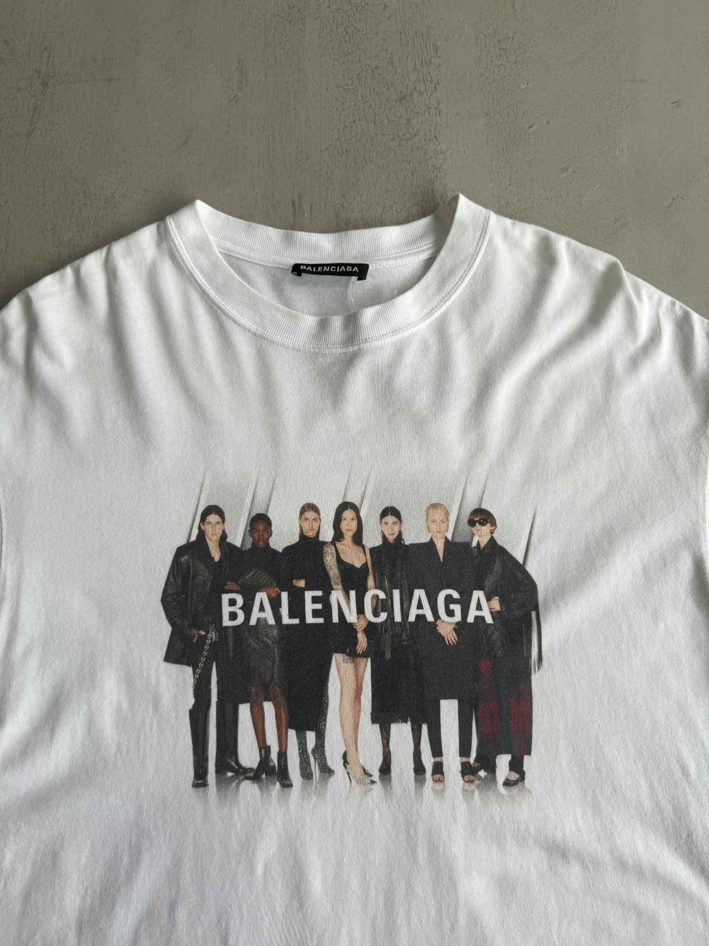 Balenciaga Real Model White Oversized Shirt