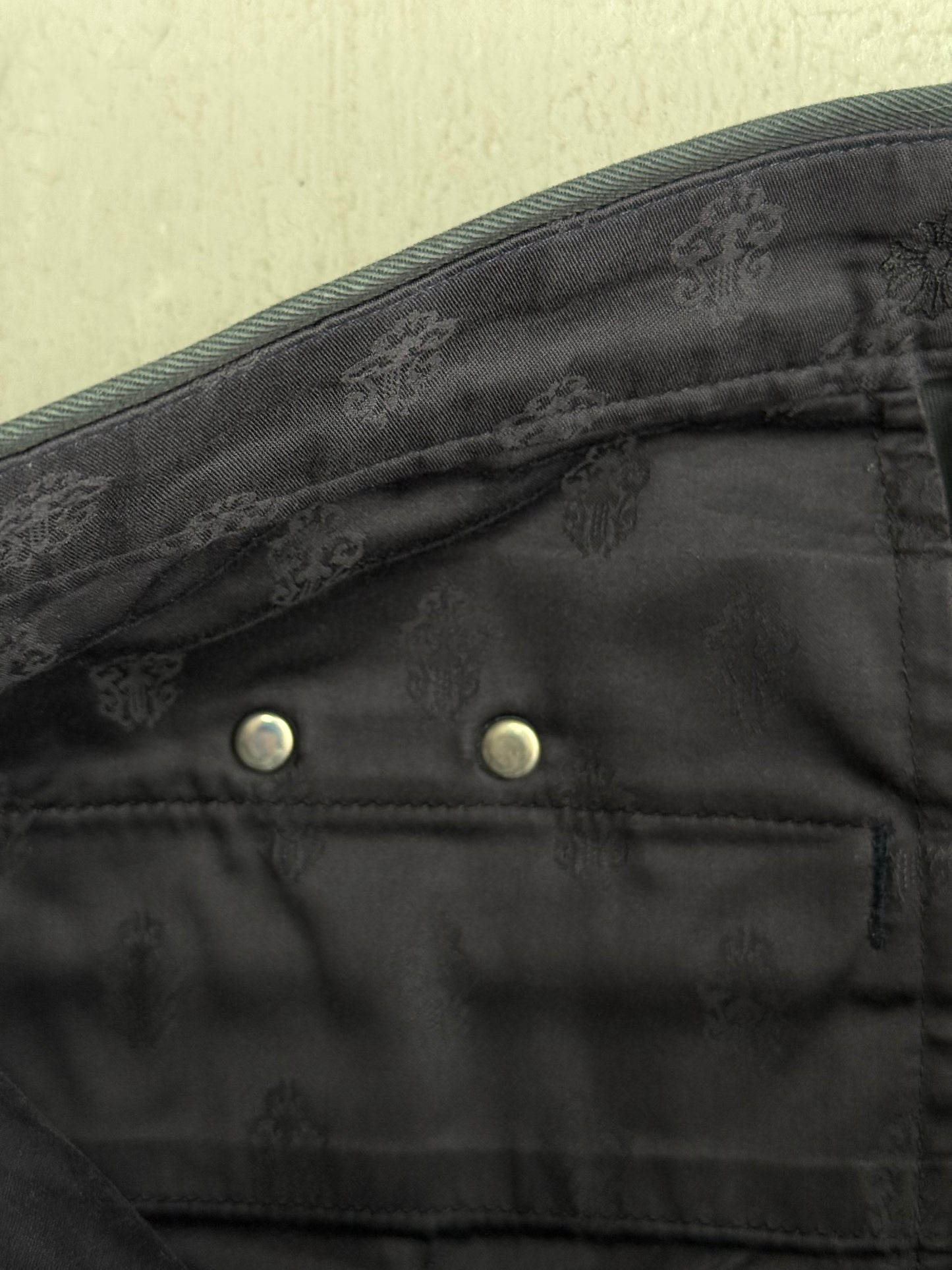 Chrome Hearts Spiderman Cross Patches Chino Pants
