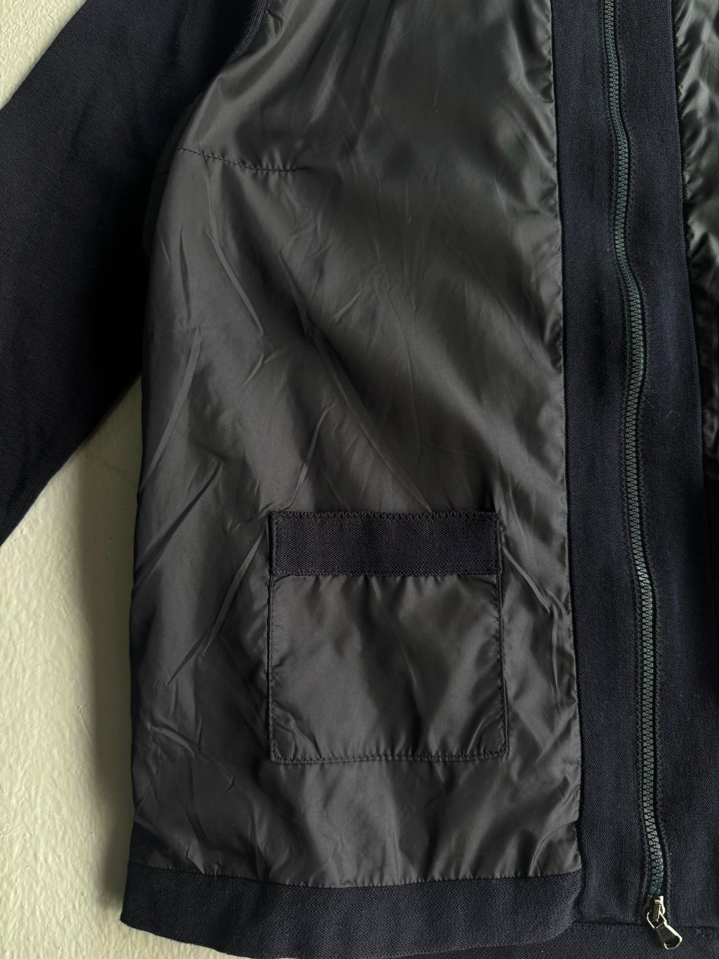 Moncler Womens Nylon Bomber Jacket