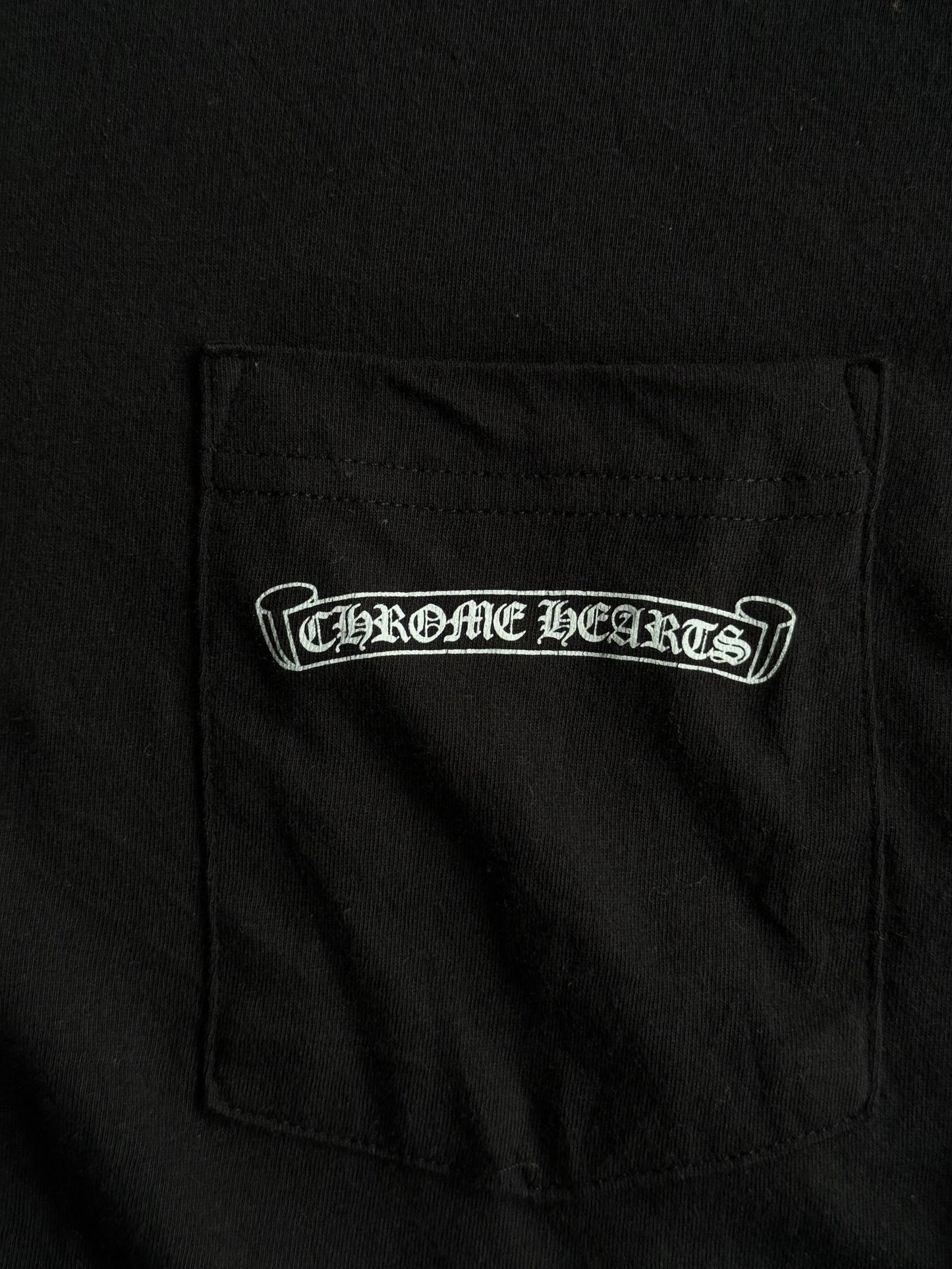 Chrome Hearts Scroll Logo Longsleeves