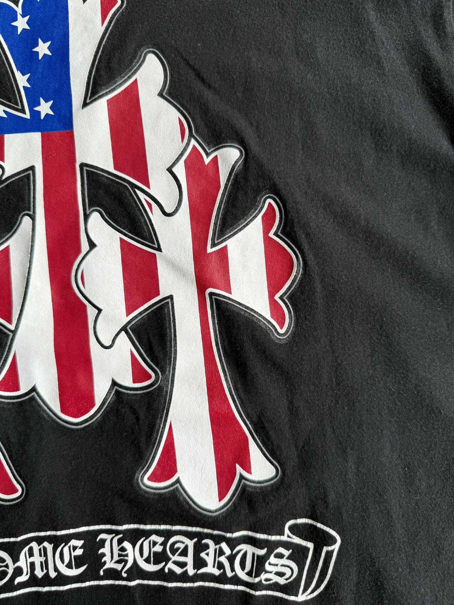 Chrome Hearts Tripple Cross National Flag Tee