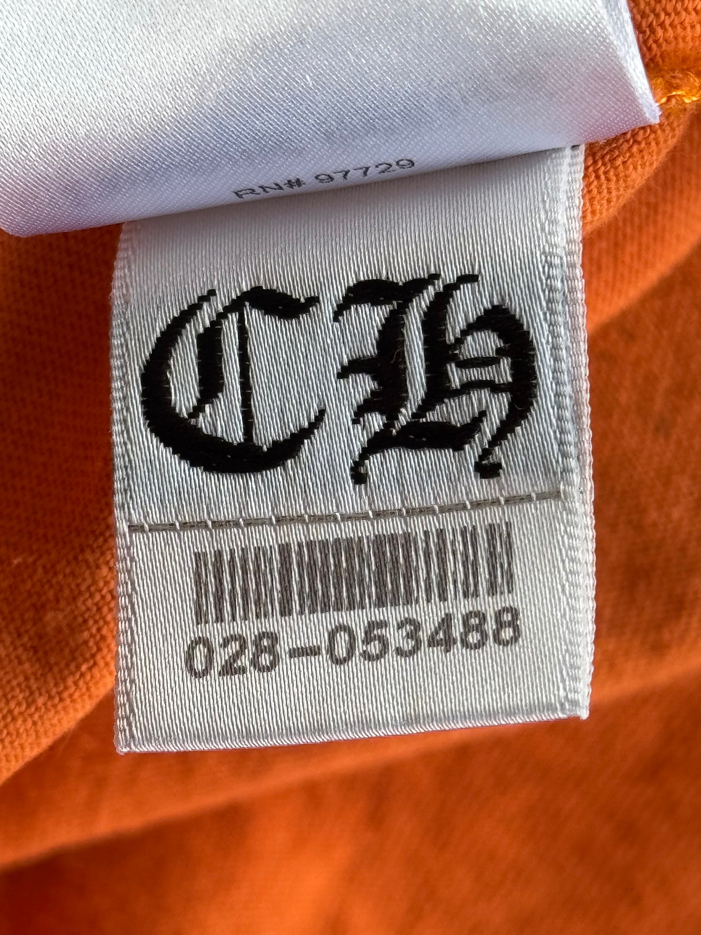 Chrome Hearts Vine Dagger Orange Tee