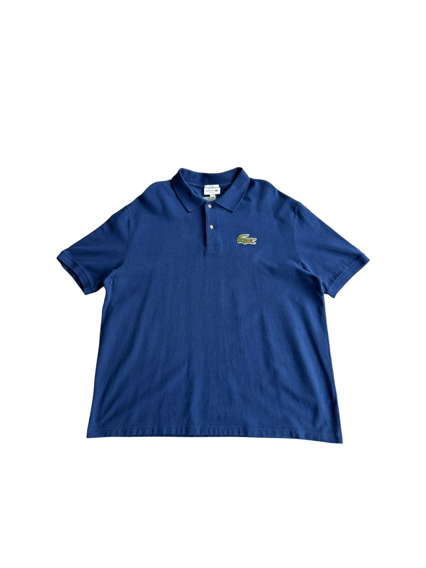 Lacoste Loose Fit Blue Polo Shirt