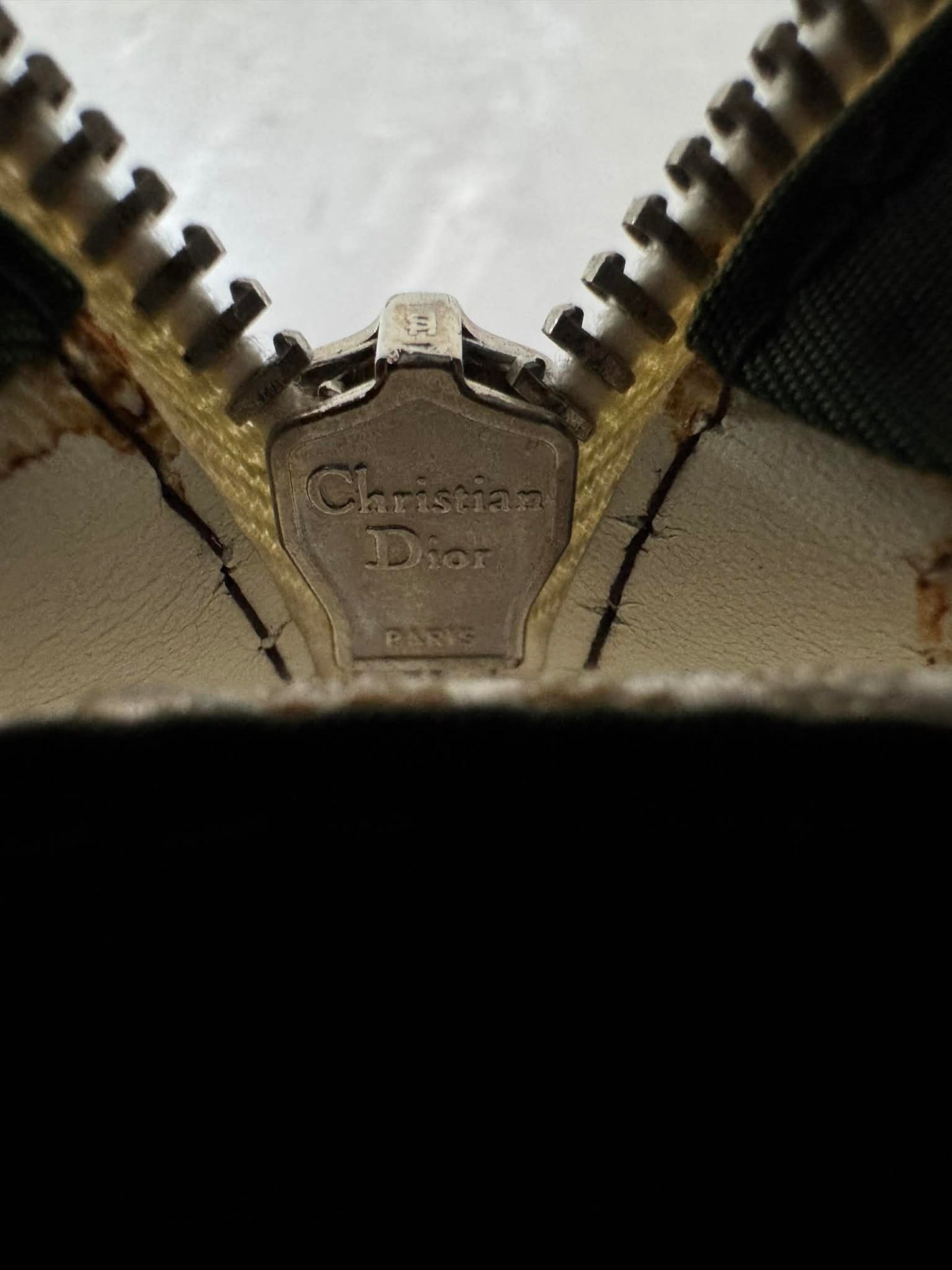 Christian Dior Trotter Cd Detective Satchel Hand Bag