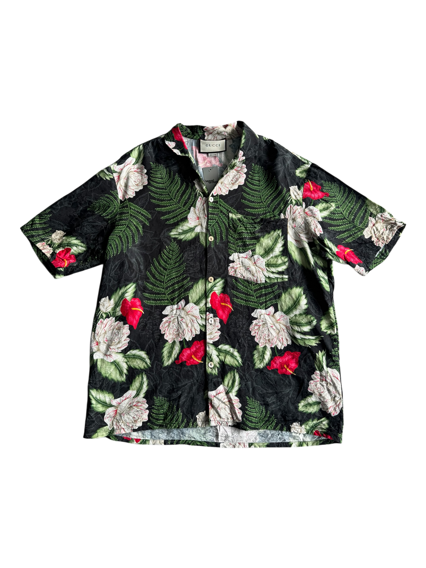 Gucci Polo Button Down Floral