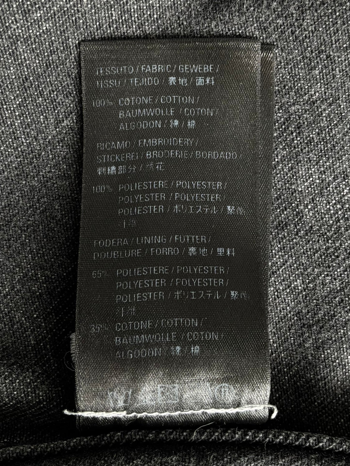 Balenciaga Rue De Paris Washed Denim Jacket
