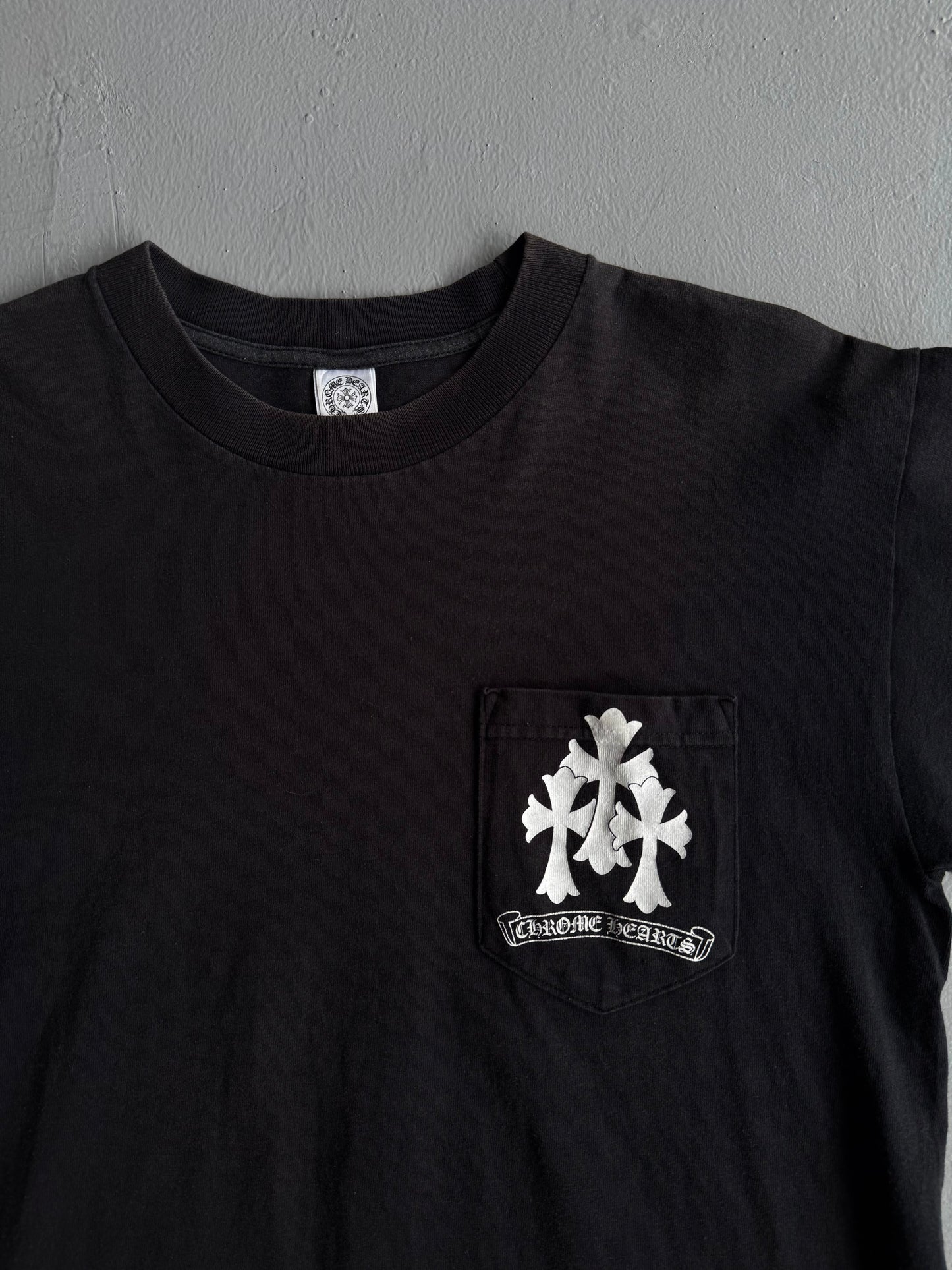Vintage Chrome Hearts Spine Cross tee