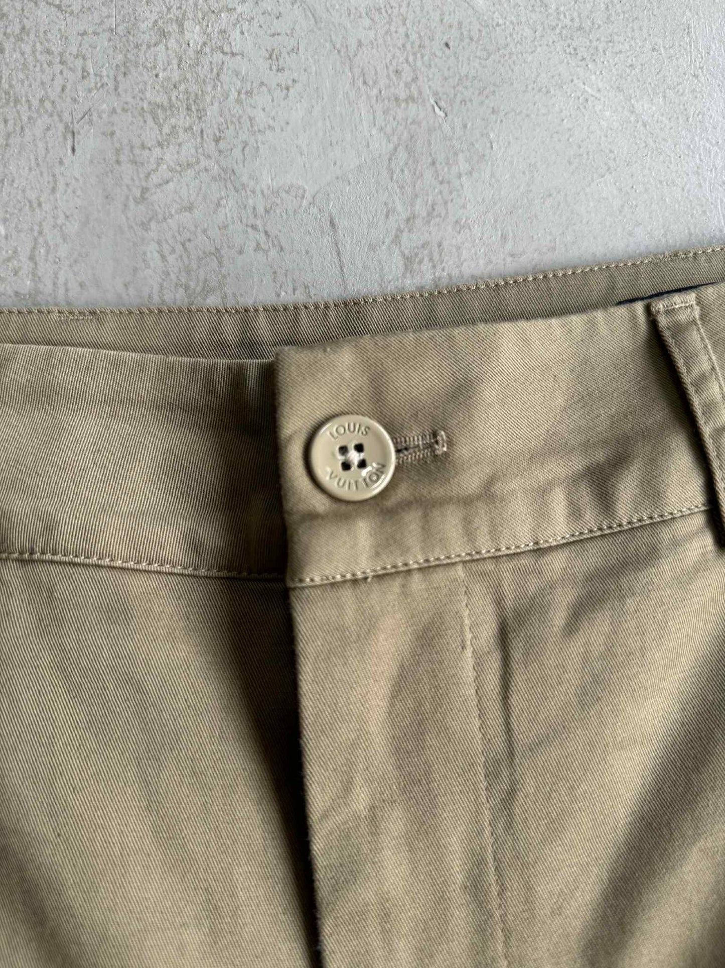 Louis Vuitton Khaki Cargo Pants