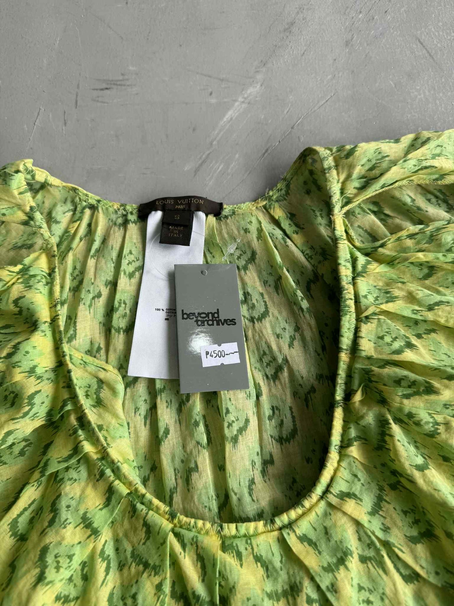 Louis Vuitton Vintage Dress Monogram Dress