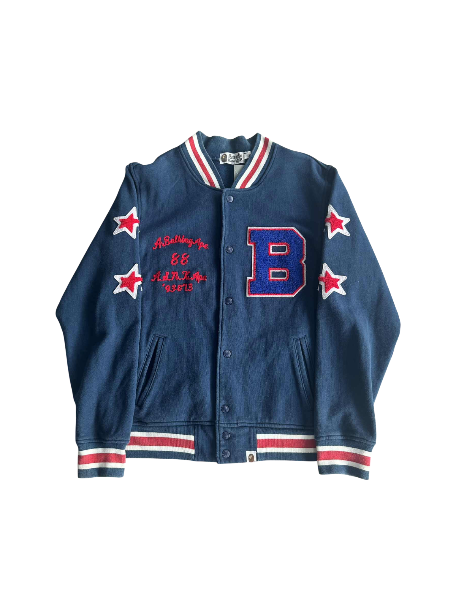 A Bathing Ape Varsity Jacket – Beyond Archives A Bathing Ape Varsity Jacket – Beyond Archives