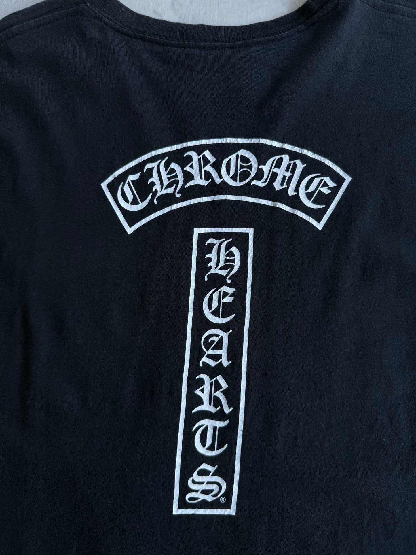 Chrome Hearts 2010’s T-Bar Logo Horseshoe tee