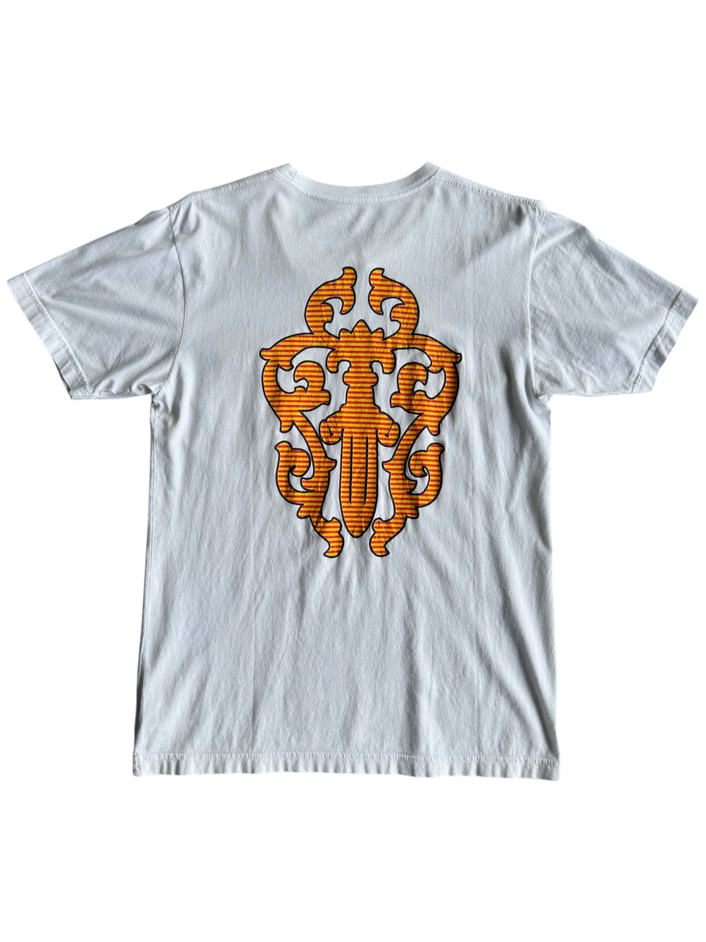 Chrome Hearts Orange Stripe Dagger Tee