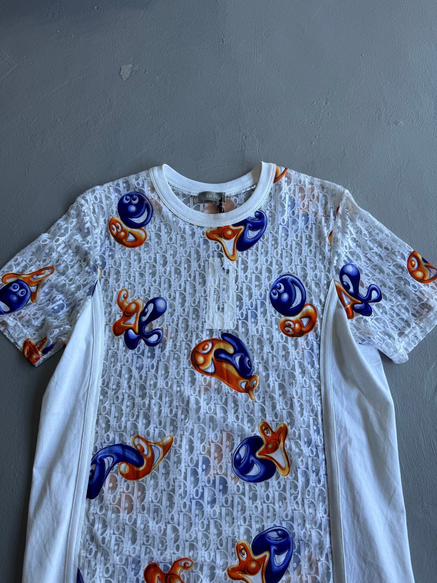 Dior x Kenny Scharf Monogram Tee