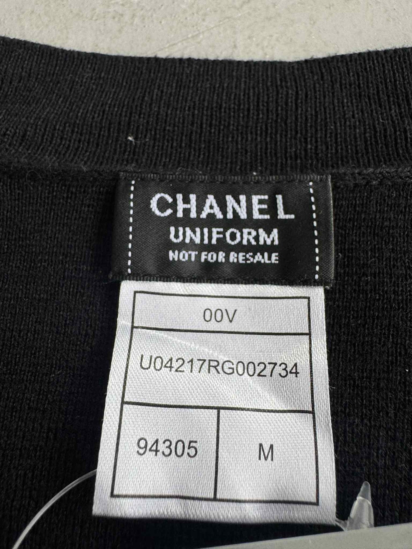 Chanel Uniform Black Cardigan