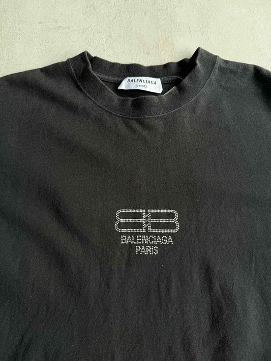 Balenciaga BB Rhinestones Tee