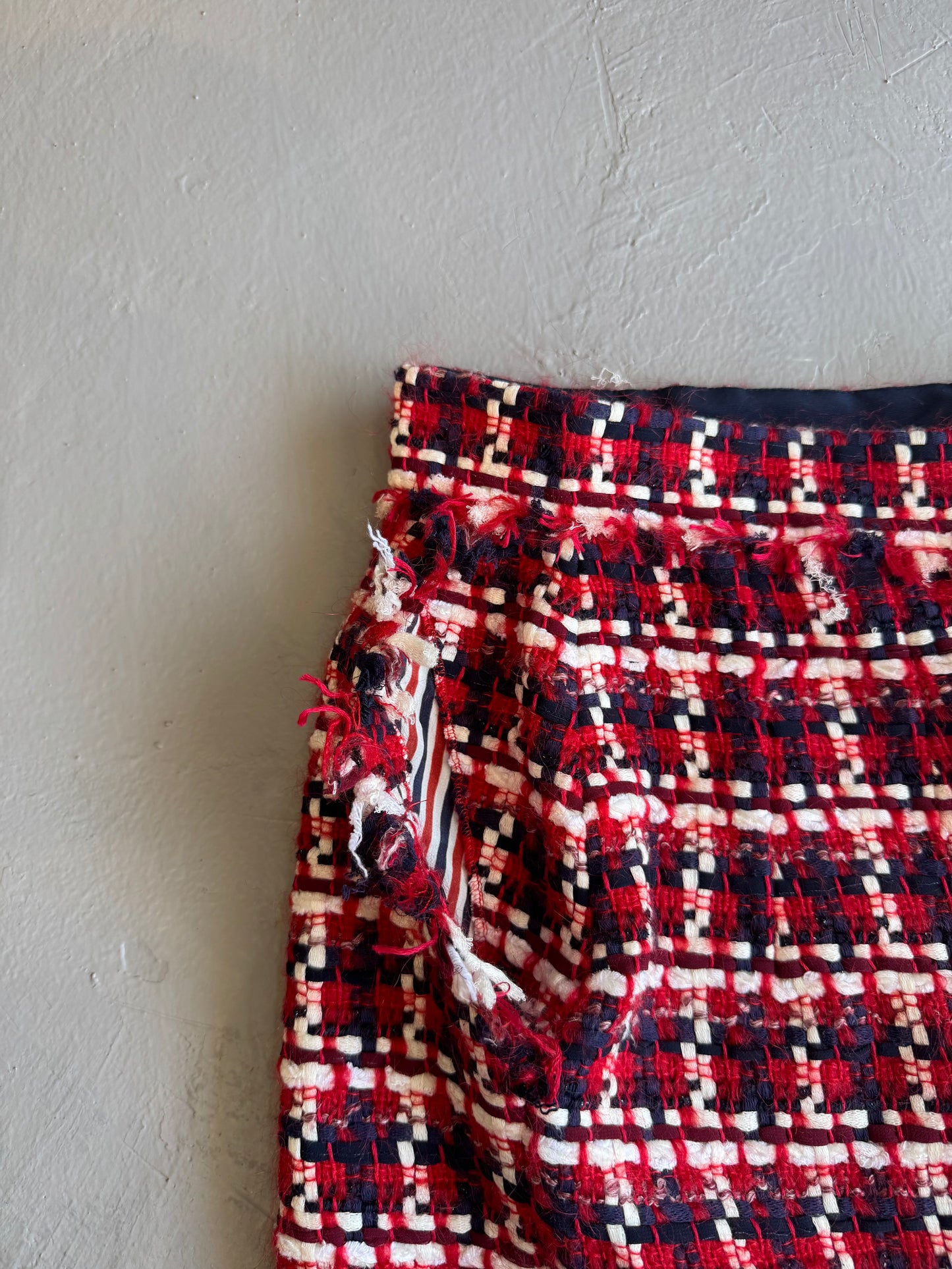 Thom Browne Tweed Maxi Skirt