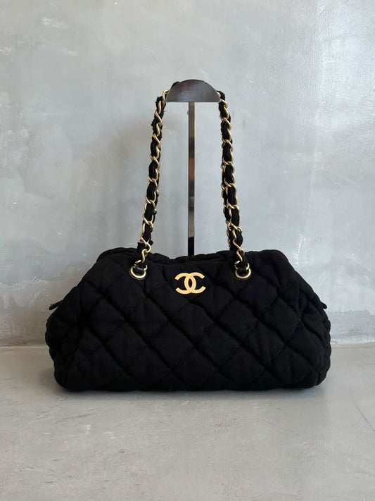 2000’s Chanel Bubble Quilted Chain Shoulder Bag