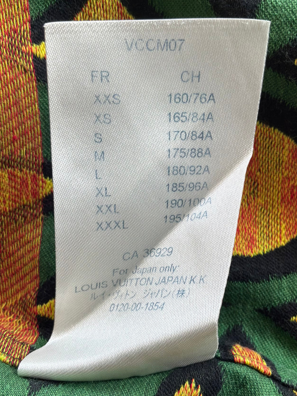 Louis Vuitton Jamaican Longsleeves Shirt