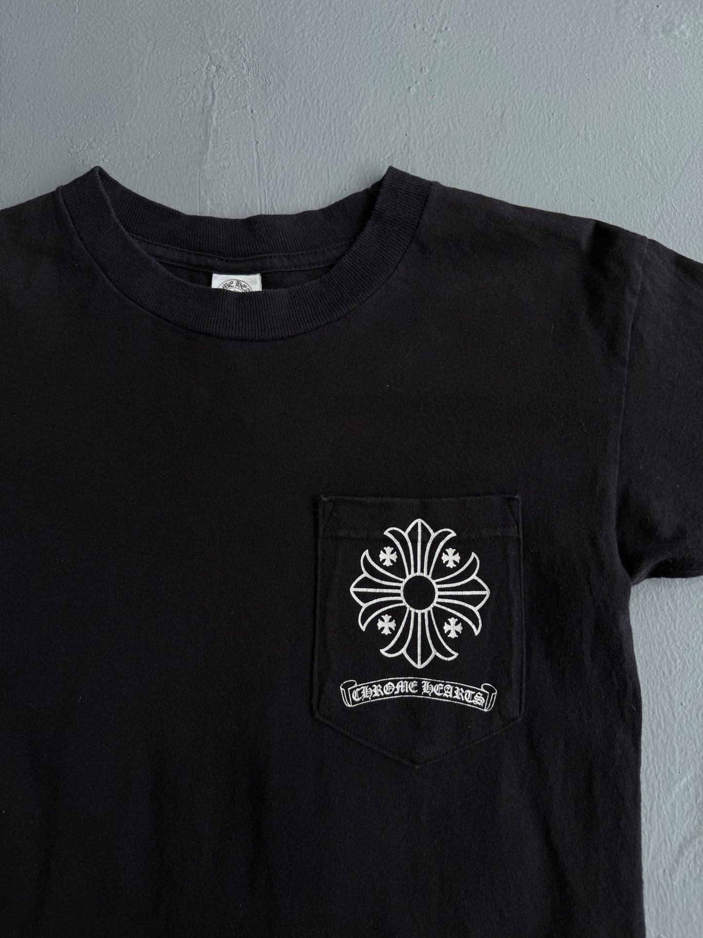 Vintage Chrome Hearts Cross Stamp Tee