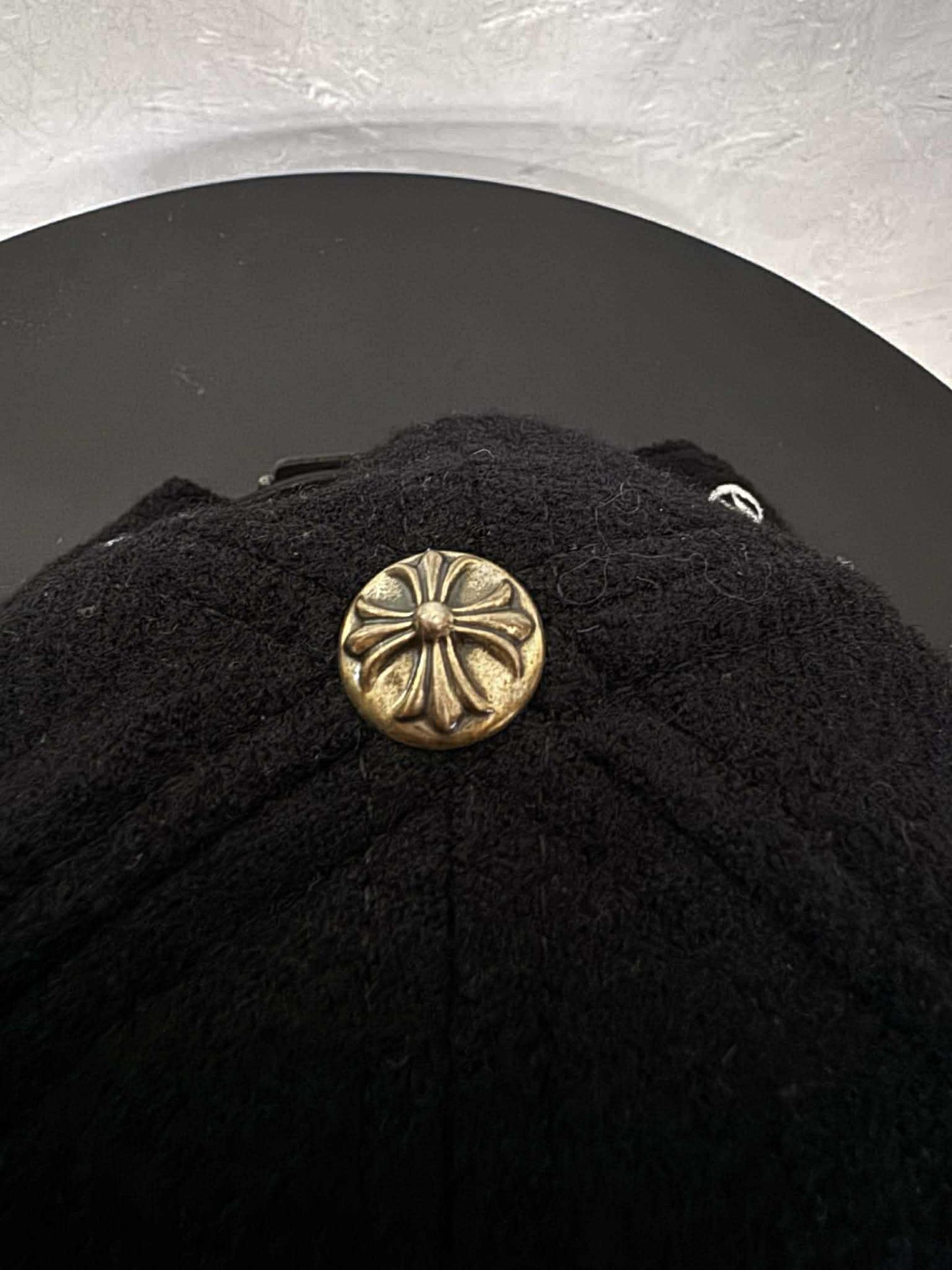 Chrome Hearts Tripple Cross Patch Wool Cap