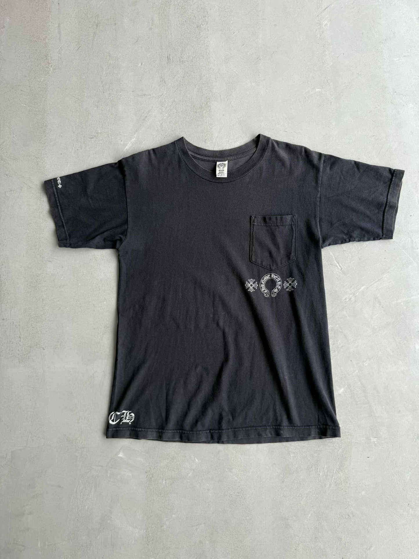 Chrome Hearts Black Horseshoe tee