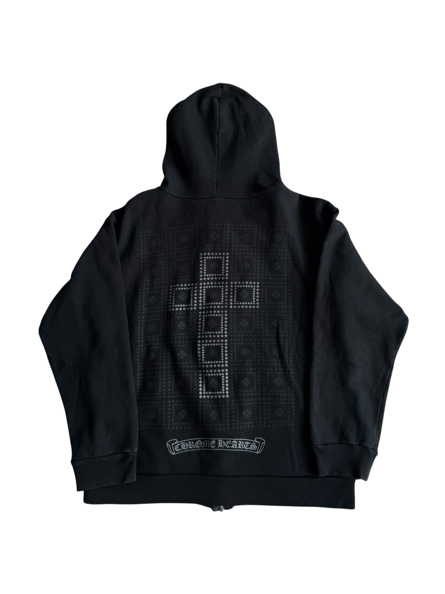 Chrome Hearts ‘Cross Graveyard’ Zip Hoodie