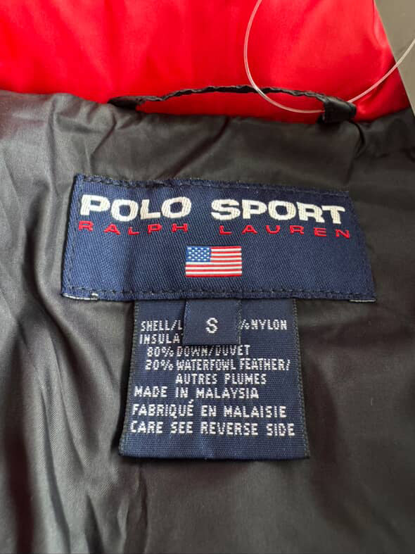 Polo Sport Ralph Lauren Puffer Red Jacket