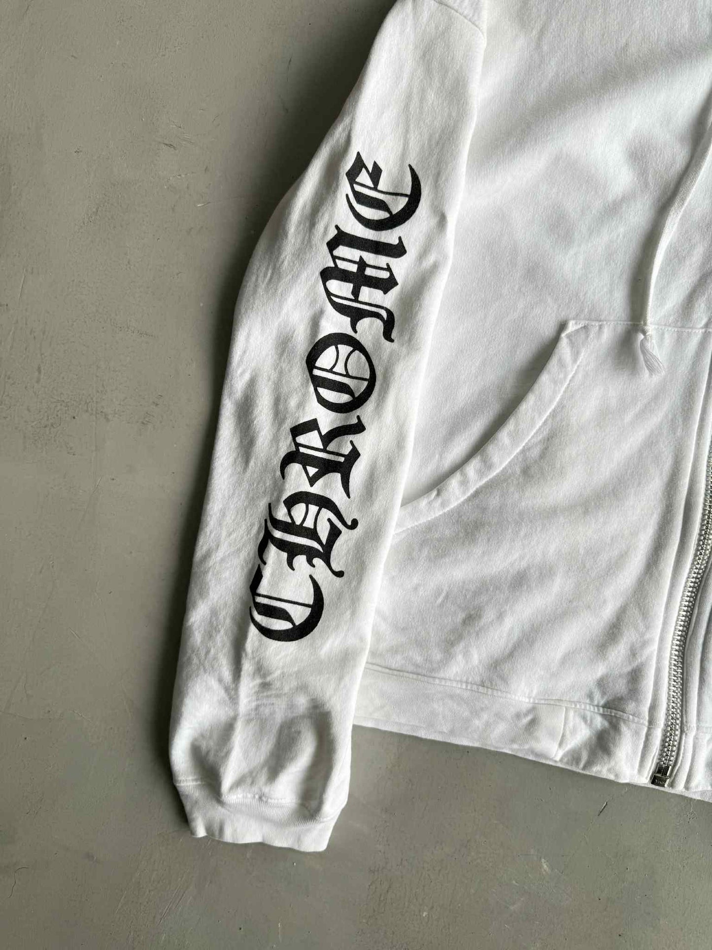 Chrome Hearts Big Dagger Fuckyou zip Hoodie