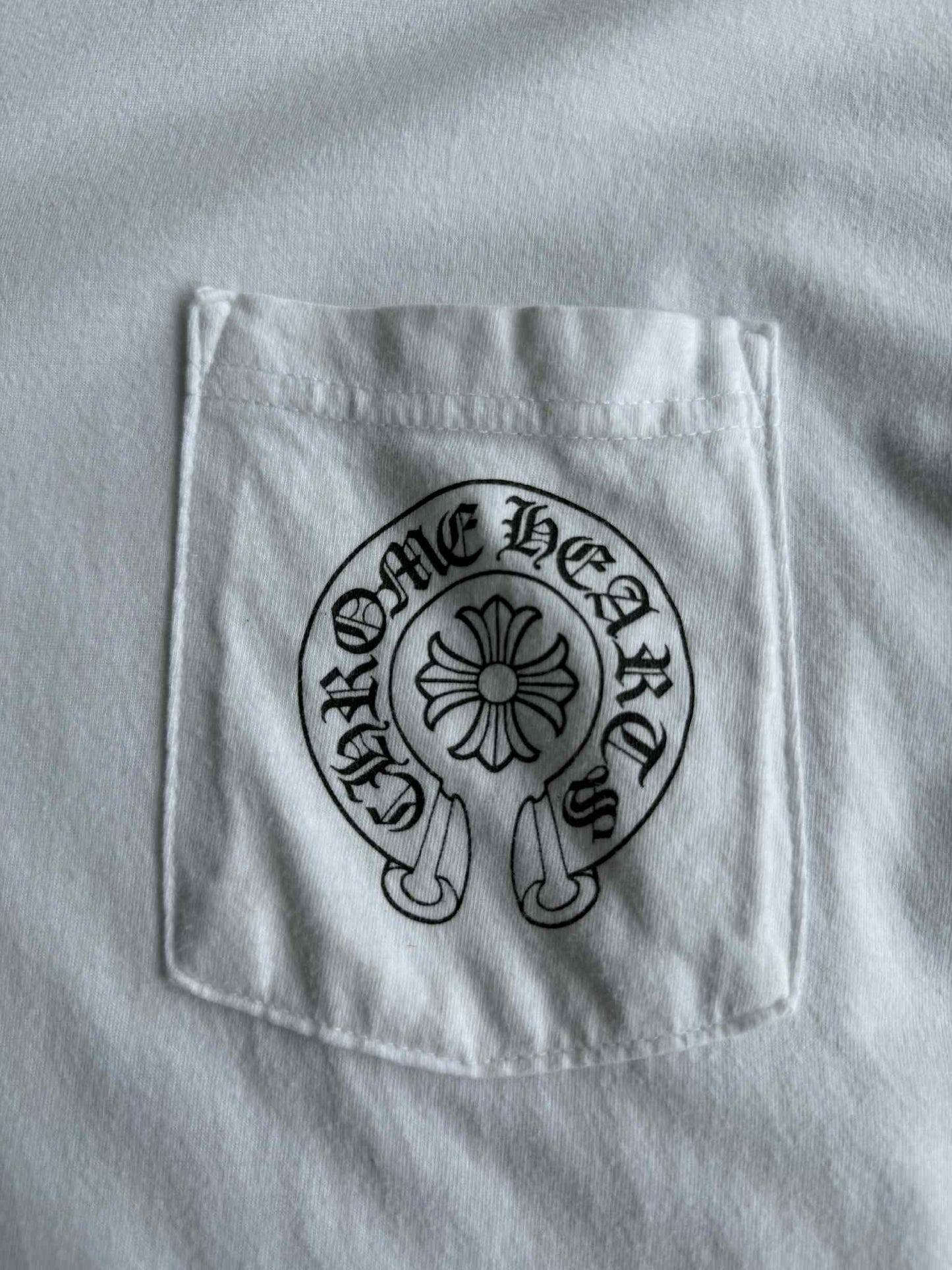 Chrome Hearts White Horseshoe Honolulu Tee