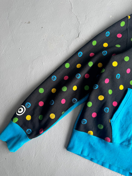 Bape Polka Dot Shark Full Zip Hoodie