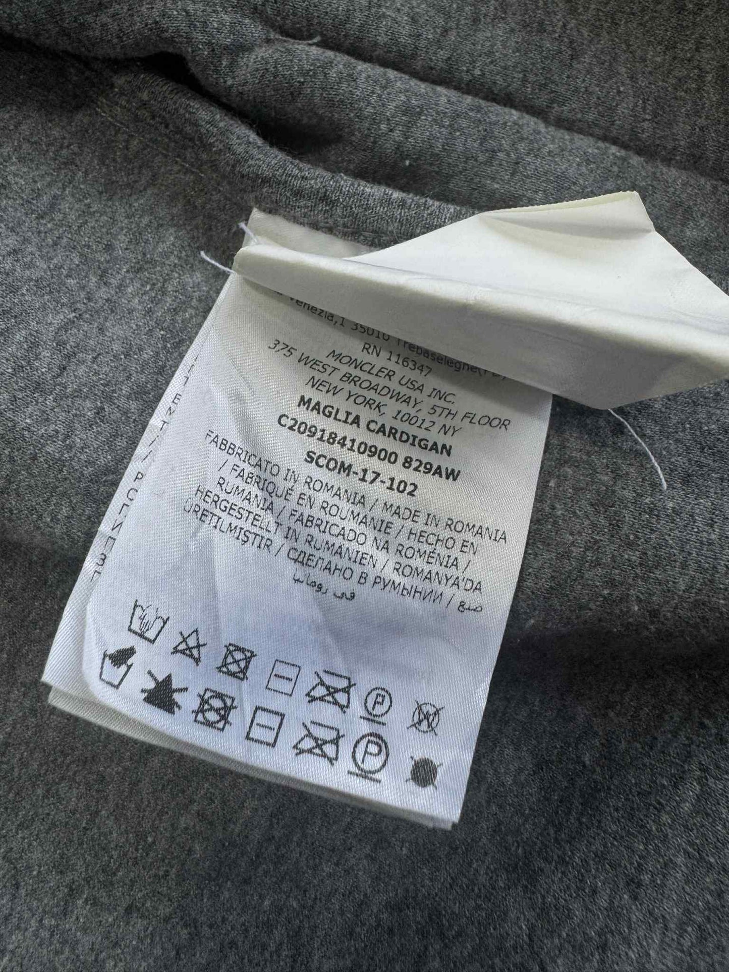 Moncler Fleece Zip Hoodie