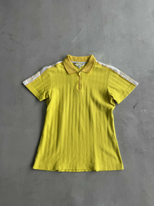 Vintage Christian Dior Sports Yellow Polo shirt