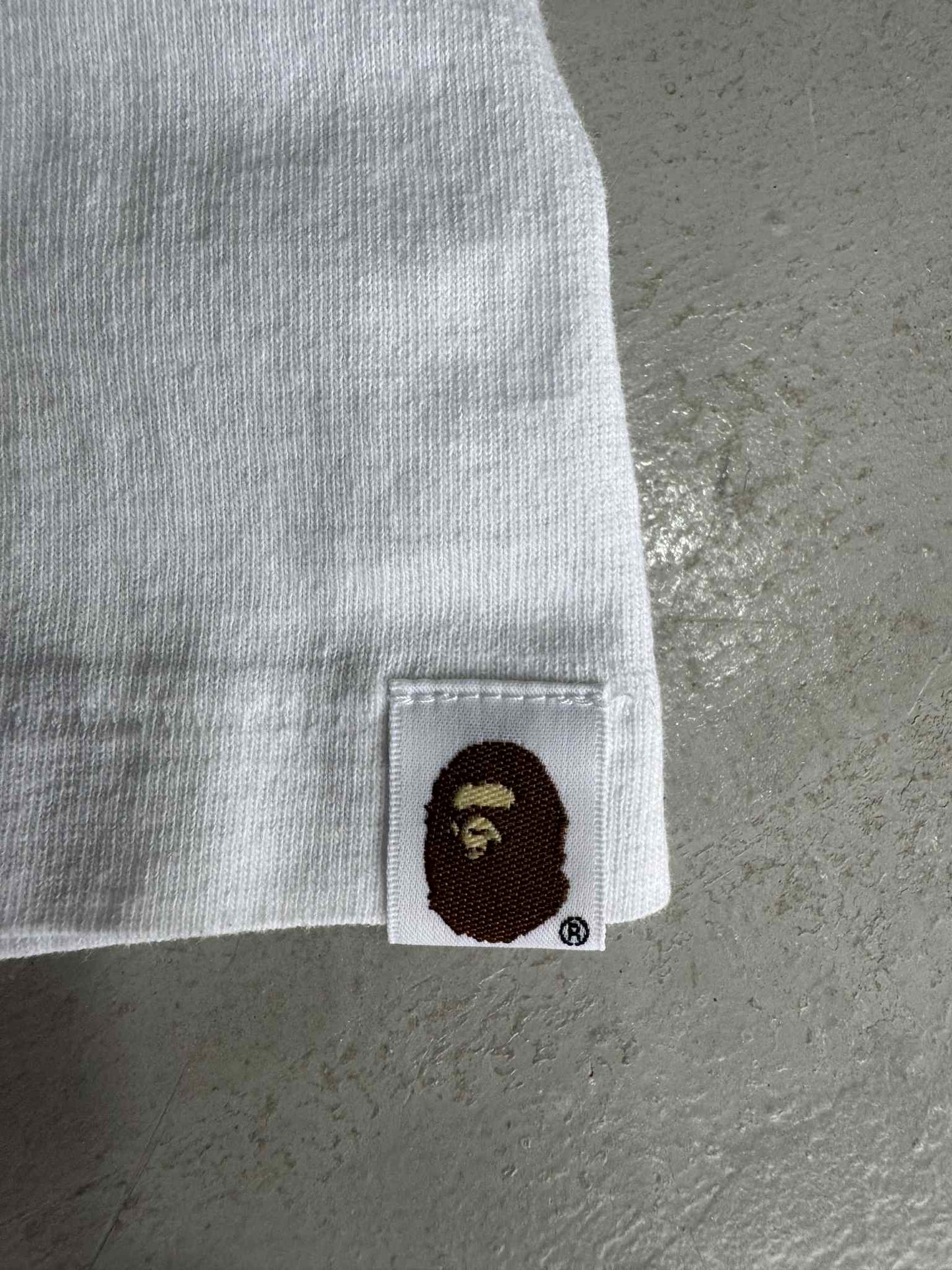 Bape Panda White/red Tee