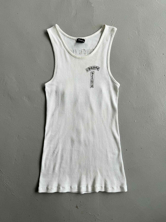 Vintage Chrome Hearts Fuckyou Cross Tank Top