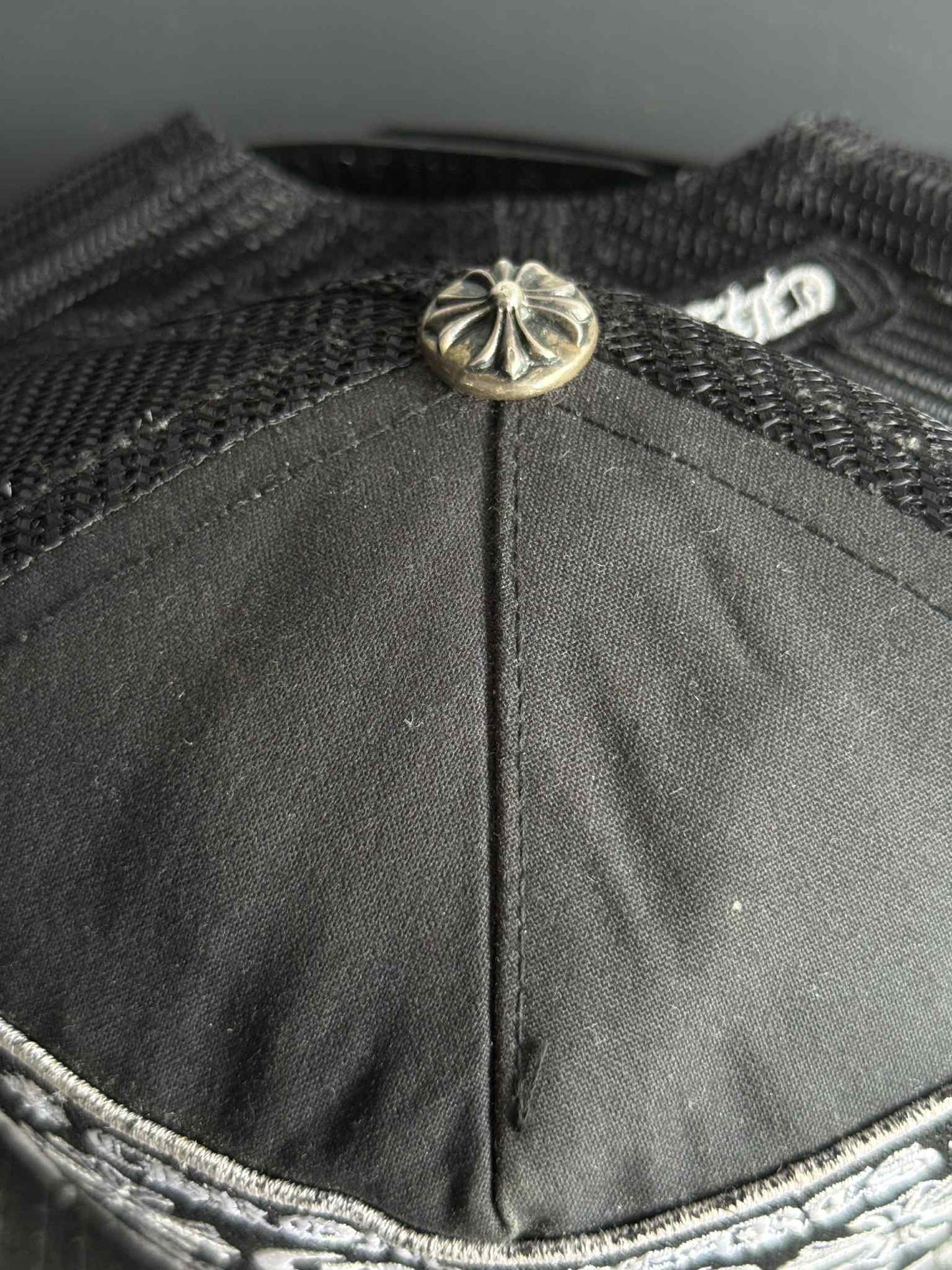 Chrome Hearts Black on Black Trucker Hat