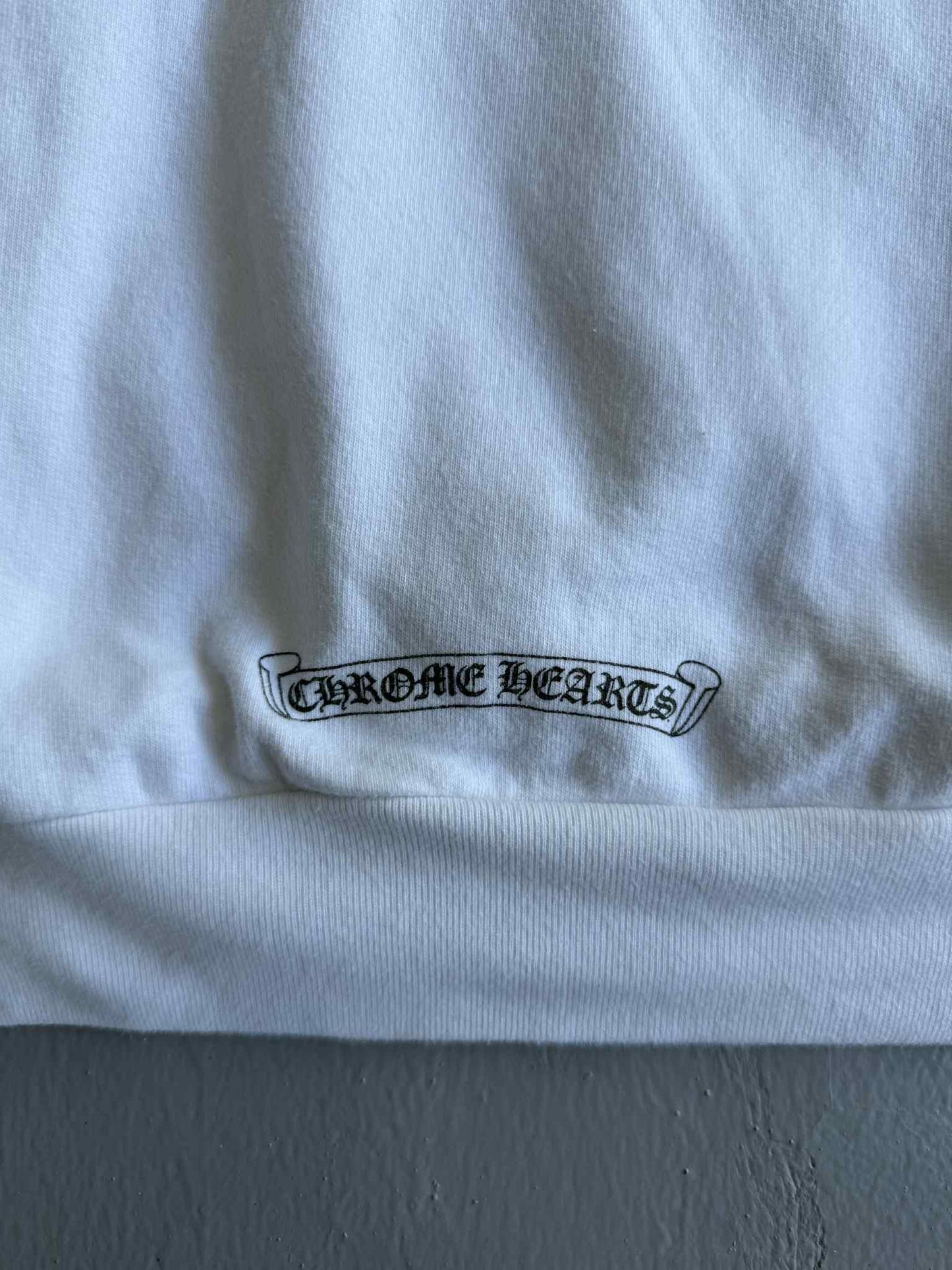 Chrome Hearts Floral Horseshoe Logo Pullover Hoodie