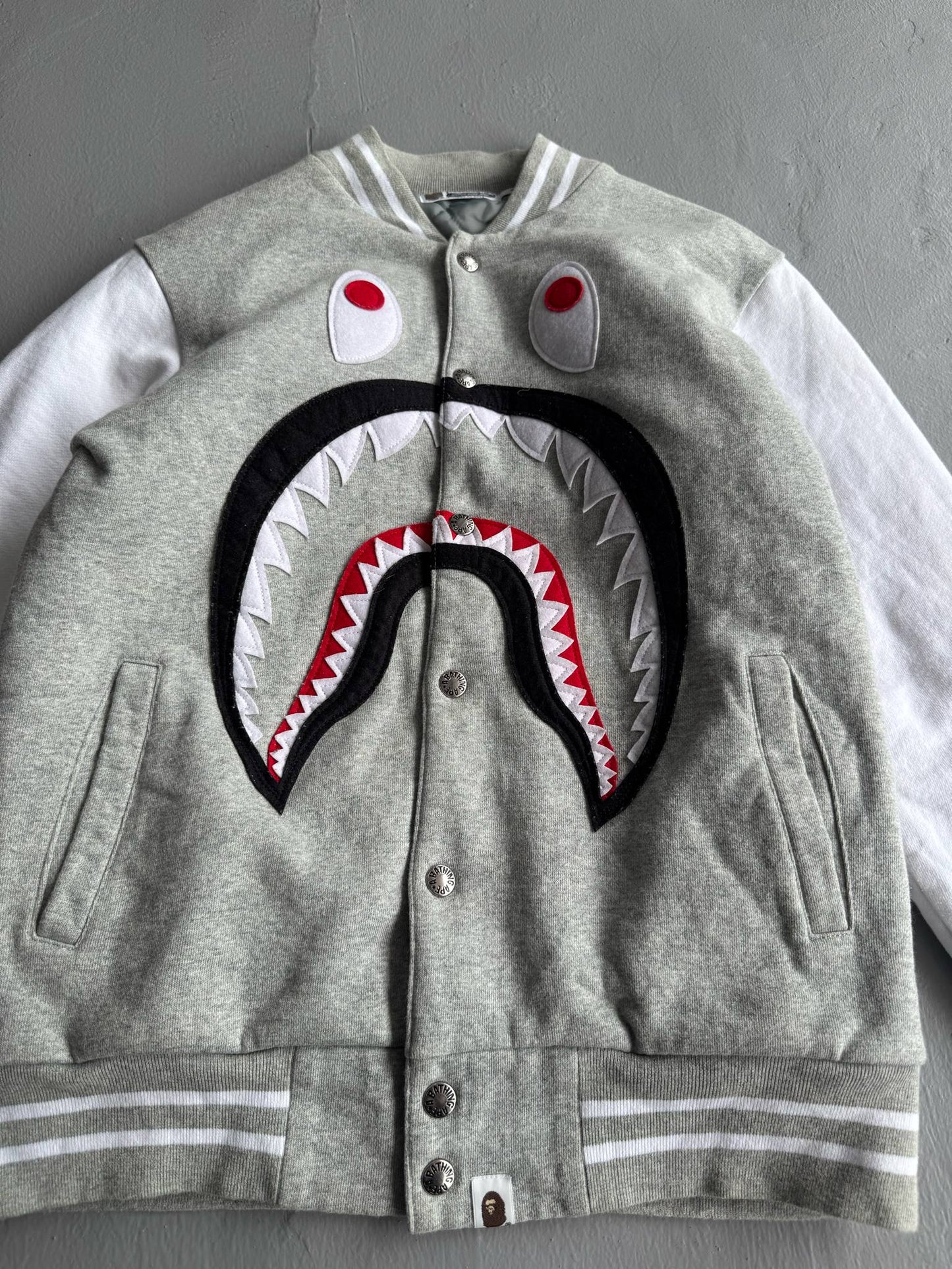 Bape Shark Varsity Jacket