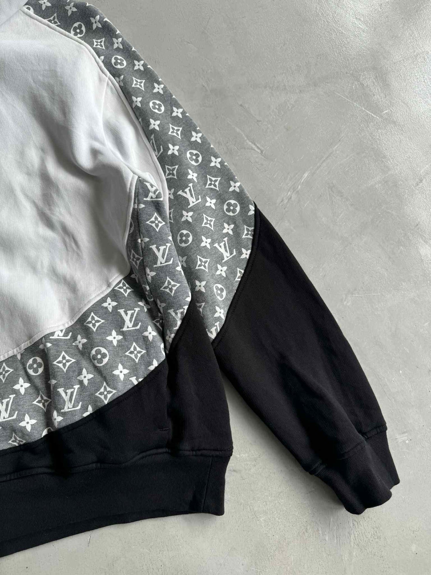 Louis Vuitton Monogram Circle Cut Hoodie