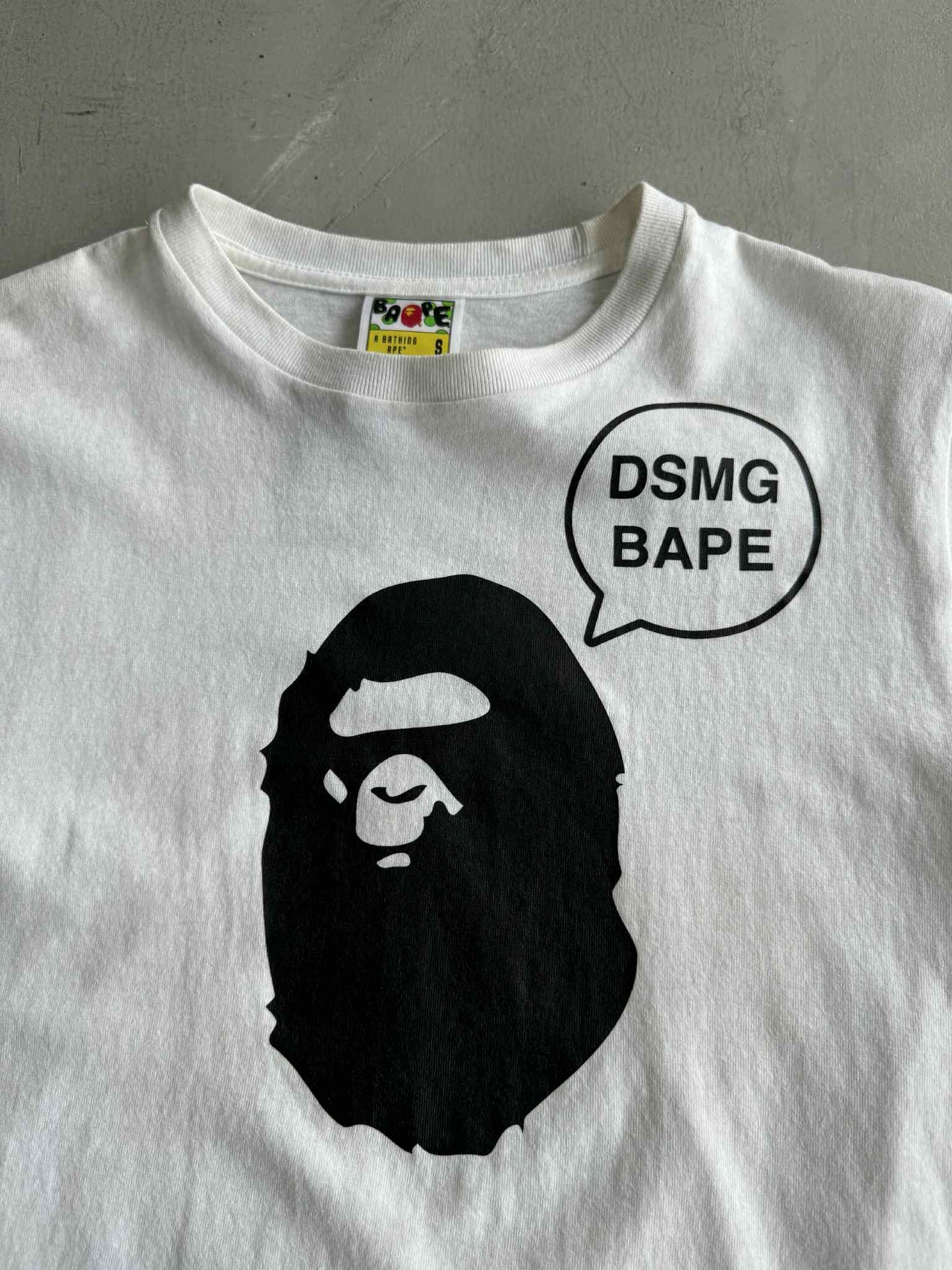 Bape DSMG white Tee